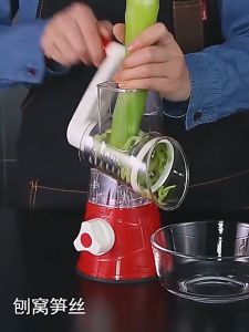 Household kitchen tools three-in-one multi-function slicer vegetable and fruit spiral planer hand shred artifact