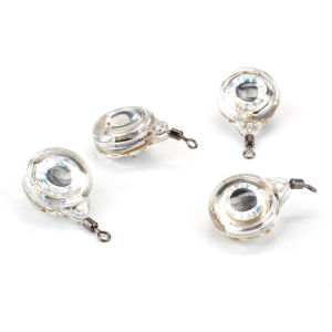 1ชิ้นเหยื่อล่อปลา LED แบบพกพาสีสันสดใสสำหรับกลางคืนหลอดไฟพลังงานแบตเตอรี่เรืองแสงกันน้ำได้สูงโคมไฟปลาที่ดึงดูดใต้น้ำสำหรับตกปลากลางแจ้ง