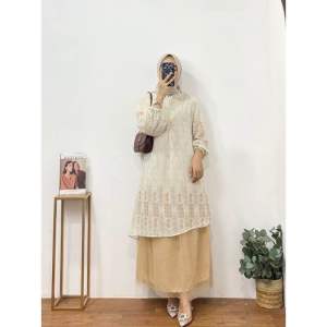 MIANNA DRESS KONDANGAN WANITA CERUTY / DRESS LEBARAN TERBARU 2024