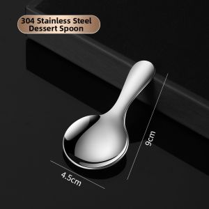 BAICHANG | Childrens Dining Stainless Steel Spoon 304