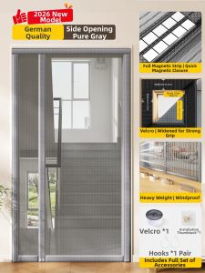MiiOW | Mosquito Repelling Magnetic Screen Door for Home Use