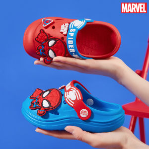Lightweight Spiderman Themed Sandals for Boys Cute Cartoon Garden Slippers Ideal for Beach And Outdoor Activities Kids Footwear