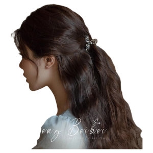 Classical Fish Tail Half Updo Hair Clip Small Size Shark Clamp Fairy Atmosphere Back of Head Bun Clip Elegant Feeling Hair Accessories