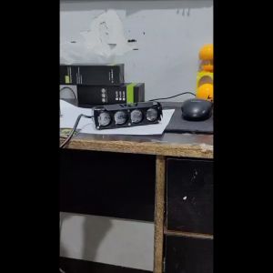 LAMPU TEMBAK SOROT SQL 4 MATA LENSA D2 D3 CUT OFF HIGH LOW PUTIH KUNING PLUS DEVIL UNIVERSAL ZM55