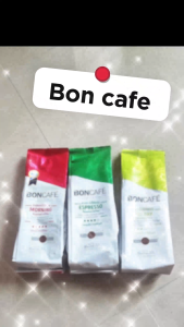 Boncafe บอนกาแฟ กาแฟคั่วบดแท้สำเร็จรูป (ชนิดบด) เลือกได้ 3 รส ขนาด 250 กรัม จำนวน 1 ซอง