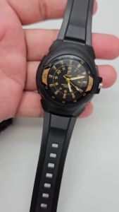 FROST Jam Tangan Pria Wanita Analog Strap Rubber Tahan Air F-1109GLG Bonus Box