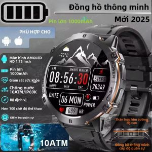 Đồng Hồ Thông Minh TANK X3 Ultra 1000mAh Dành Cho Nam GPS Thể Thao Ngoài Trời Thể Dục Chống Nước 10ATM Tích Hợp Theo Dõi Nhịp Tim Và Giám Sát Giấc Ngủ