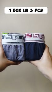 Lgs Celana Boxer Pria Lebx 672 Isi 2Pcs