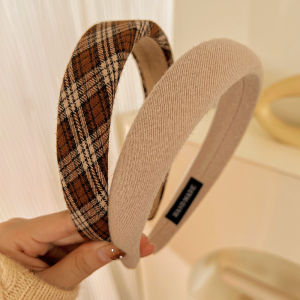 Womens High Hairline Hairband Versatile Face Washing Headband Stylish Autumn Winter Accessory Fashionable Hair Clip