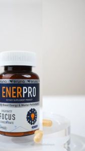 Feruna Enerpro ฟีรูน่า เอนเนอร์โปร อาหารเสริม วิตามินบูสต์พลังให้สมอง เพิ่มโฟกัส สร้างสมาธิ แก้ง่วง สดชื่นตื่นตัวไม่ง้อกาแฟ