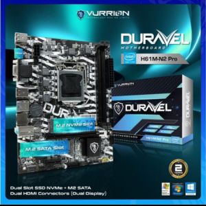 Motherboard Vurrion H61 Socket LGA 1155 DDR3 H61M-N2 PRO