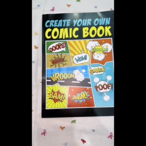 Sổ Truyện Tranh Comic Book Sổ Vẽ Truyện Tranh Sáng Tạo Comic Manga Storyboard 24 Tờ LIM ART