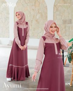 Gamis Modest Terbaru Ethica Ayumi 379