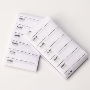 Sewable Iron-on Custom Name Labels