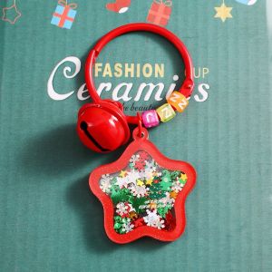 LONGKUI | Cute Creative Christmas Decorative Accessories Keychain