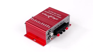 Lepy HY-2001 Amplifier Mini Stereo 12v HiFi Stereo Treble Bass Booster Dengan Adaptor + Kabel Audio