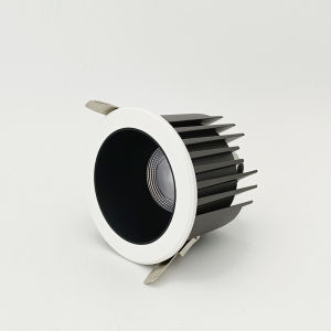 JOYINLED Recessed LED Downlight Lamp 10W 4000K Single Head LED Spot Lights COB Anti-Glare Down Lamp for Home Office Store Indoor