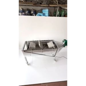 Máy nướng thịt chả gà vịt quay tự động 15 xiên THÉP CÓ QUẠT - tặng kèm 15 xiên đơn và 3 xiên 3 inox