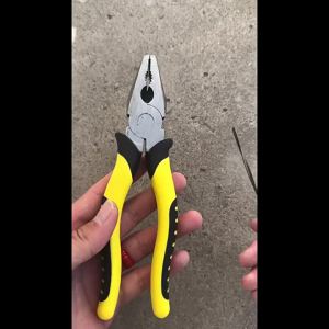 Pliers heavy duty 6 inch wire pliers broken wire sharp nose pliers vise tiger skin handle hardware hand tools