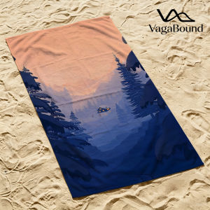 BILIBILI | Alpine Cabin Beach Towel Sand Free Quick Dry Absorbent Thin Compact Towels for Swimming Pool Camping Beach Accessories
