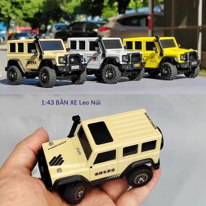 LDARC X43 1/43 Mini Off-road RC Car 4WD Mô Hình Mô Phỏng Leo Núi Điều Khiển Bằng Ánh Sáng Với Pin Lithium Bộ Điều Khiển Từ Xa Đi Kèm
