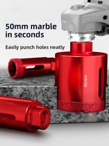 MONLEYTA | German Precision Corner Grinder Hole Opener Tile Drill Bit Glass Marble Drilling Full Ceramic Dry Drilling Tool