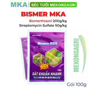 Bismer MKA hoạt chất nhóm Probencard 250WP quản lý vi khuẩn trên cây ăn trái