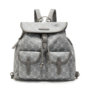 Champion | Spring New Style Womens Backpack with Crystal C Design Jeans