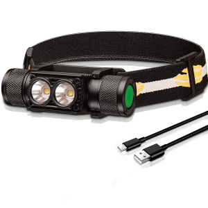 Sofirn | SOFIRN H25L Camping Headlight 1000LM Dual High CRI 5000K Head Torch USB Powered Rechargeable Equipped 18650 Battery