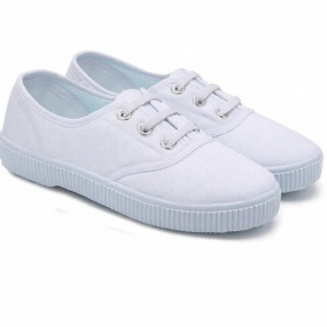 JIFANPAUL | Breathable Soft Sole White Canvas Shoes
