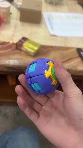 Fidget Spinner Magic Ball Cube Toy Stress Relief Rotating Gyro Puzzle Educational Anti-Anxiety Desk Toy For Autism Adhd Kids Adu