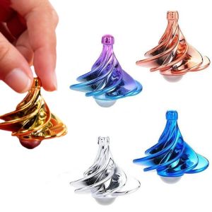 ไจโรสโคปพลังงานลม เทคโนโลยีล้ำสมัย ของเล่นเสริมพัฒนาการเด็ก ปริศนาฝึกสมอง ต้านแรงโน้มถ่วง คลายเครียด ไจโรสโคปแบบไดนามิก