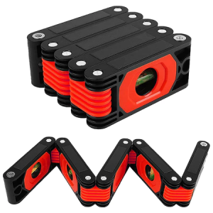 Magnetic Level Meter Foldable Level Ruler Precision Protractor Mini Leveler Angle Finder
