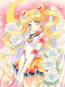 KAYOU | Diamond Painting Animal Pretty Soldier Sailor Moon Diamond Mosaic Handmade Art Exquisite Creative Gift Home Decoration