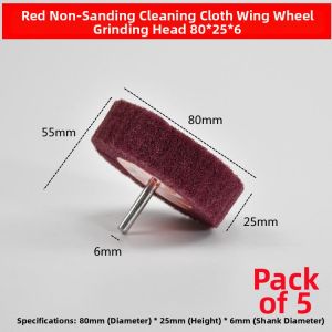 Polishing Wheel for Electric Grinder Stainless Steel Treatment With Handle