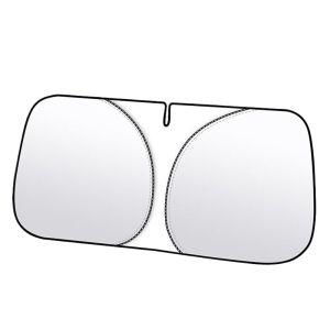 Car Sunshade Board Heat Insulation Windshield Cover Umbrella Interior Window Curtain Simple Style Installation for Front And Back Glass