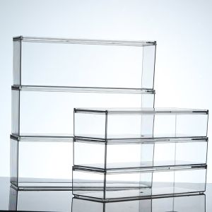 Transparent Multi-Functional Fruit And Vegetable Storage Box with Lid for Refrigerator Noodle Storage Container Kitchen Use