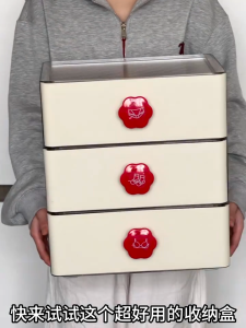 3pcs/Set Drawer Type Clothes Organizer Underwear Bra Socks Storage Box for Stackable Storage Box