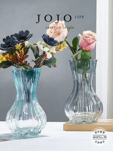 Creative Colorful Garlic Bulb Waist Glass Bottle Display Piece Countryside Style Home Decor Accessories Cylinder Shape Flower Vase