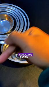 Baskom Mangkok Stainless Steel ECERAN Ukuran 14 16 18 20 22 24 26 28 CM SUS 304 Mangkok Stainless Steel Tebal Anti Karat Serbaguna Tahan Gores Free Ongkir