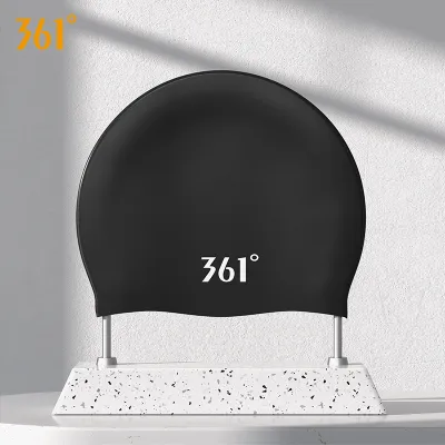 361° | Swimming Cap for Women with Long Hair Enlarged Head Circumference Mens Ear Protection