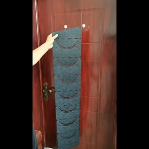 7/14 Grids Baseball Cap Felt Storage Holders Wall Door Back Display Rack
