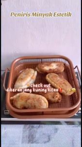 CS Cooper Crisper Tray Fika / Oven Tray / Peniris Minyak / Cooling Rack / Baking Tray