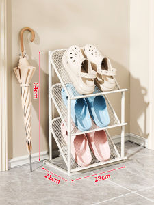 Space Saving Small Narrow Shoe Rack Multi-layer