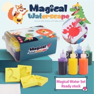 Kids DIY Magic Water Toy Children Handmade Craft Xmas Gift  Education Water Ocean Magical Toys