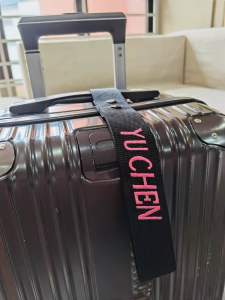 Personalised Embroidery Luggage Tag