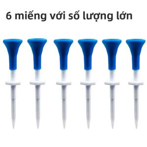 Đầu Tee Bóng Golf Bằng Silicon Có Thể Điều Chỉnh Độ Cao 5 Chiếc Hộp Bảo Vệ Đầu Gậy Golf Tee Giới Hạn Bóng Golf