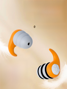 Up to Rand Silicone Earplugs Anti-Noise Nap Sleep Special Industrial Factory Sound Insulation Noise Reduction Plaid