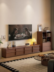 HESHIBOYA | Modern Minimalist TV Cabinet Floor Storage