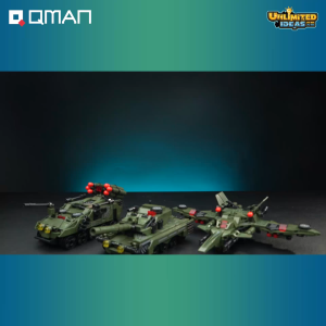 42112 - QMAN - Bộ đồ chơi xếp hình mô hình thiết bị quân sự